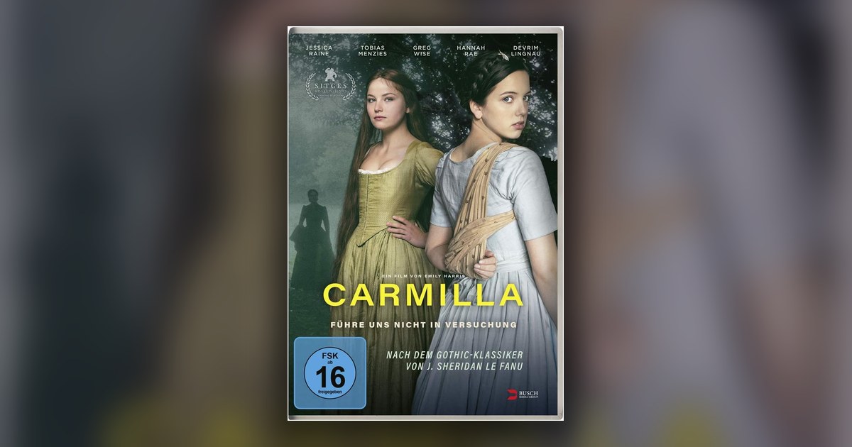 Carmilla film lesbien gothique Emily Harris avec Hannah Rae et Devrim Lingnau dans un manoir anglais du XVIIIe siecle
