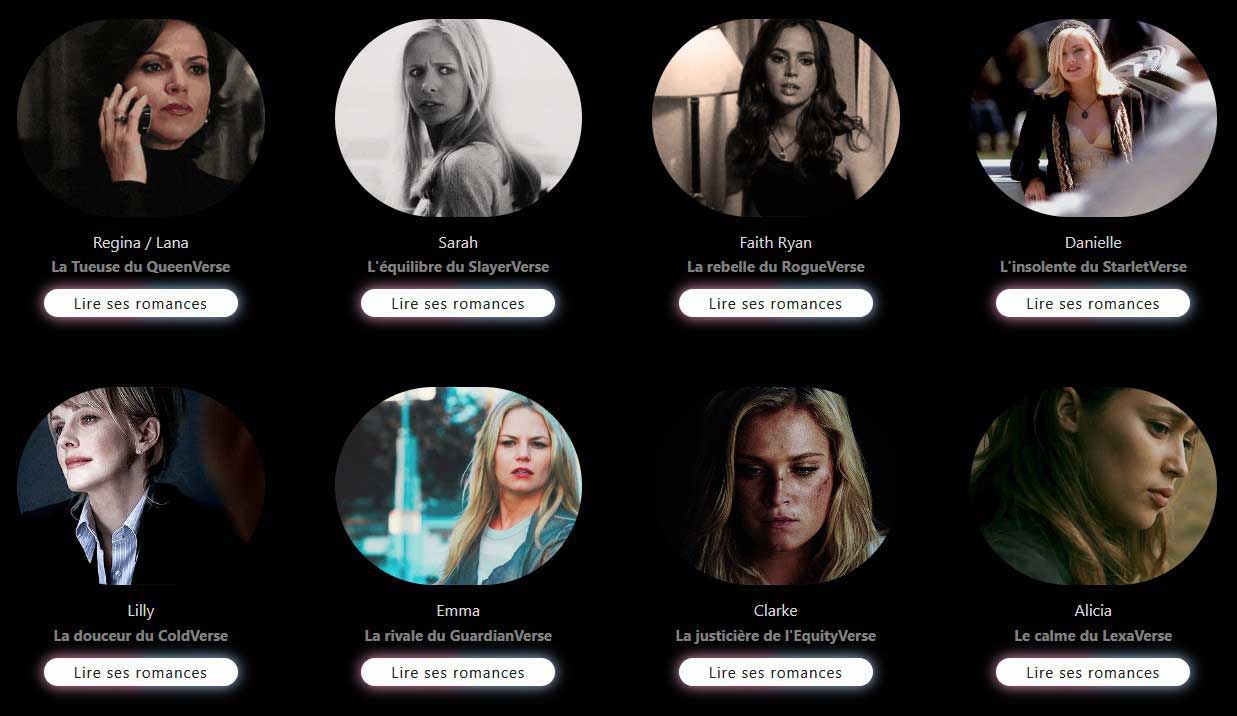 Les héroïnes et personnages lesbiens FxF de l’univers ST Editions