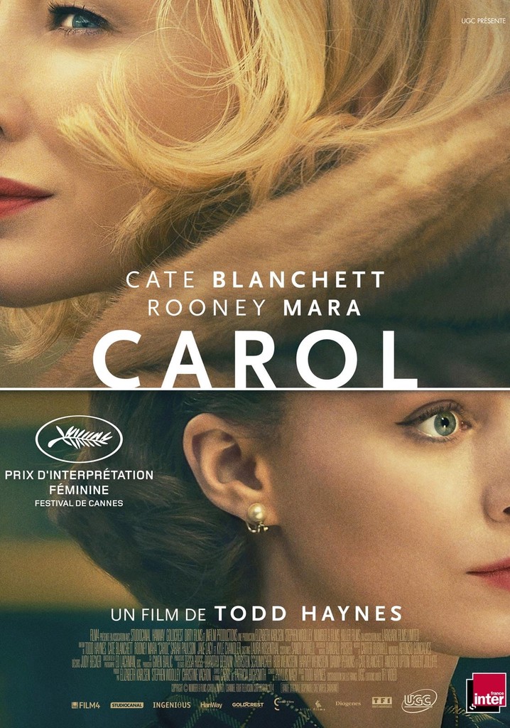 Affiche du film lesbien Carol de Todd Haynes