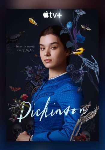 Dickinson, série lesbienne Apple TV+ avec Hailee Steinfeld en Emily Dickinson et Ella Hunt en Sue