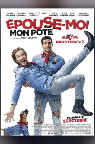 Epouse-moi mon pote, comedie de Tarek Boudali sur un mariage blanc entre deux amis