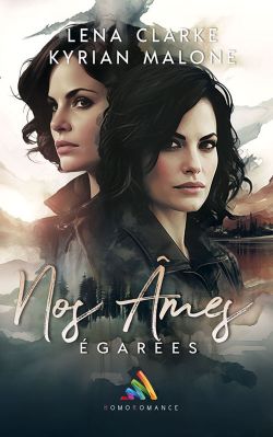Couverture du roman saphique Nos âmes égarées - intrigue avec jumelles et usurpation d'identité